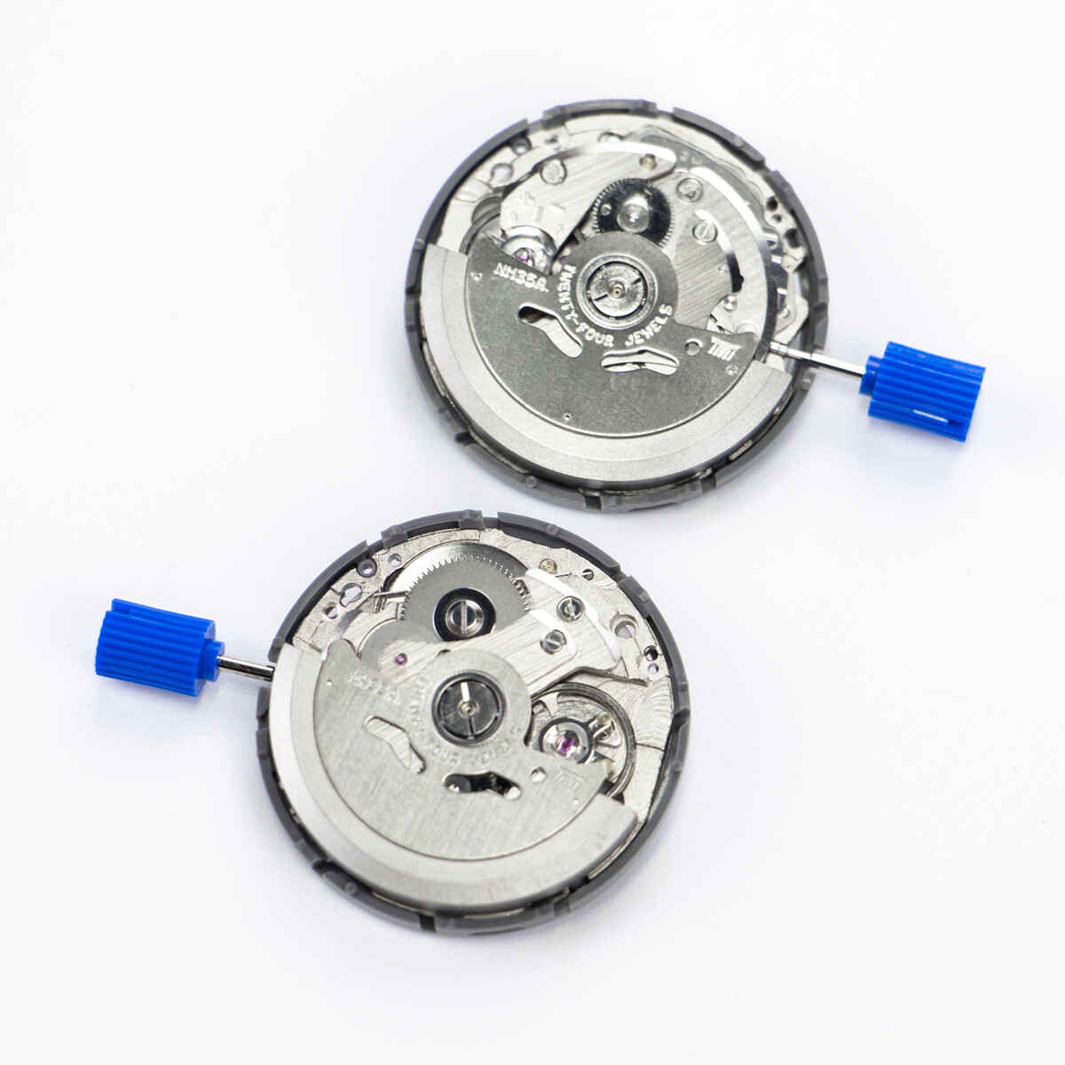 NH35A Automatic Watch Movement SII TMI Black Date Window at 3 w/ White Date Disc