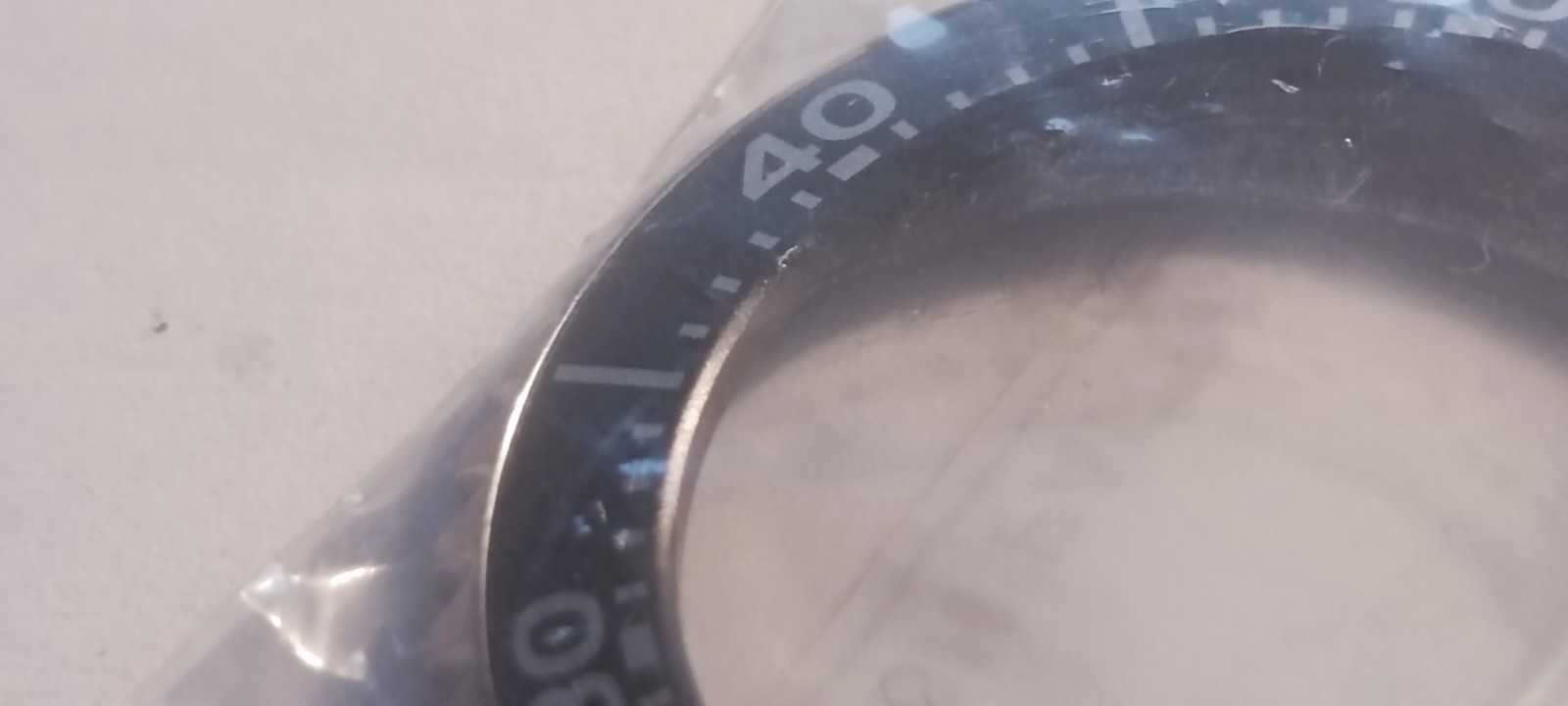 OEM Seiko Kinetic Diver SKA367, SBCZ011, 5M62-0BL0 Black Rotating Bezel Bezel