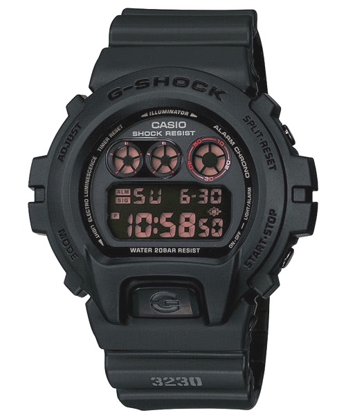 Genuine Casio G-Shock DW-6900MS DW6900MS black resin watch bezel case cover