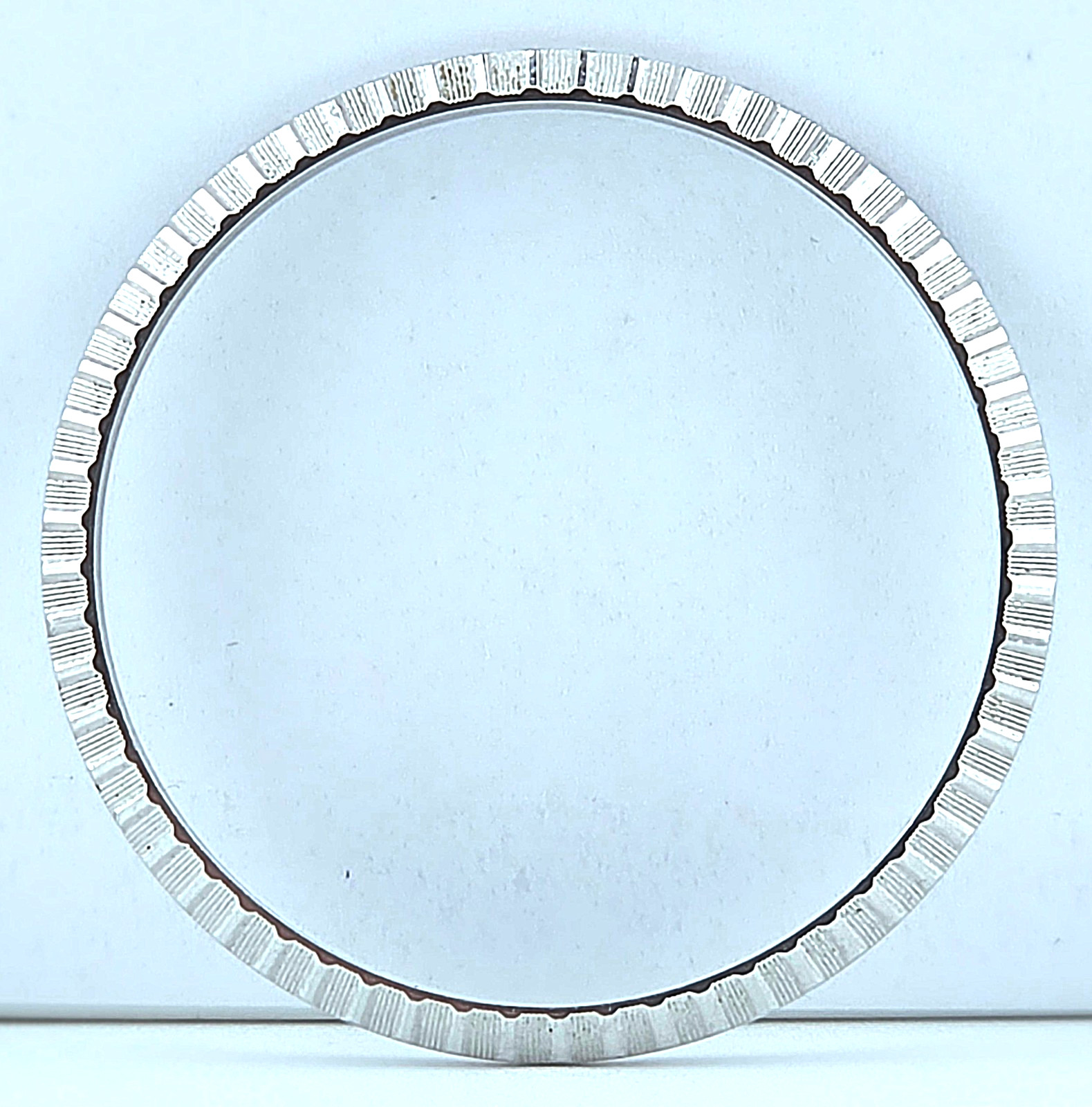 ROLEX 16220 DATEJUST ENGINE TURNED BEZEL FOR 16220 GENUINE