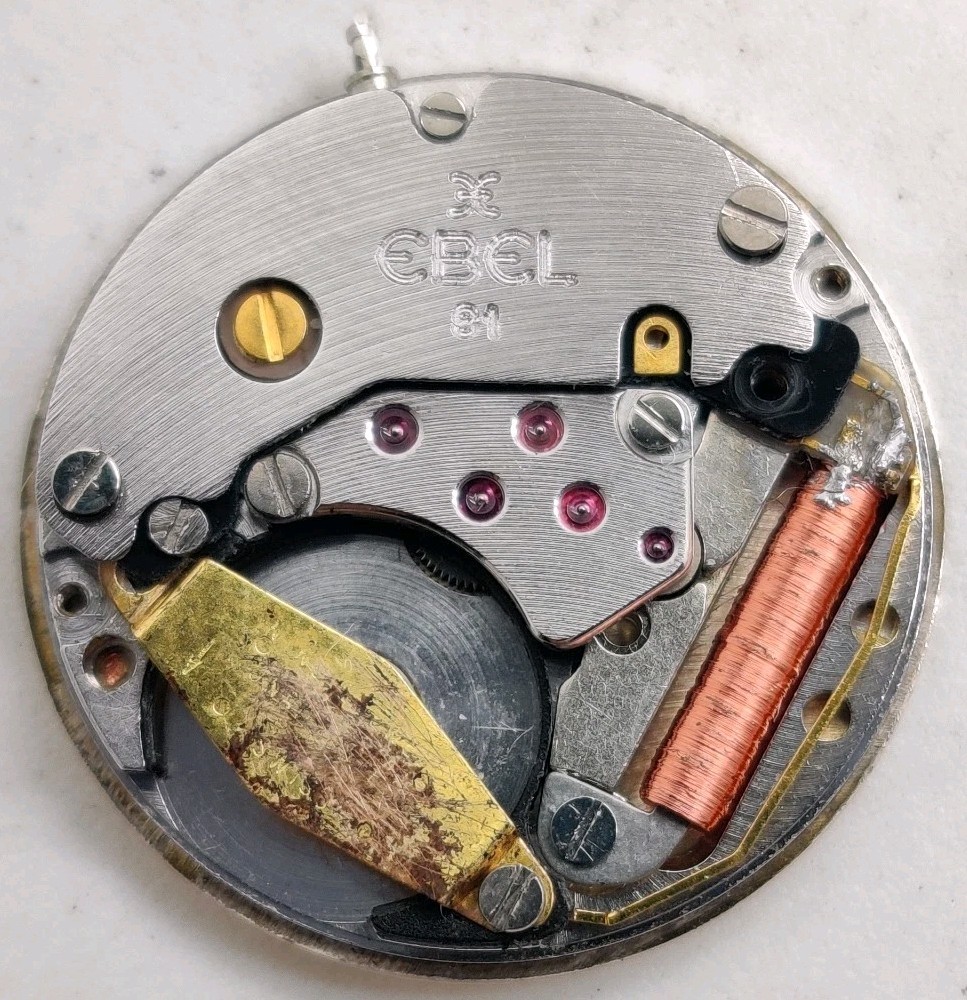 Ebel Cal. 81 Frederic Piguet Cal. 8.20 Swiss quartz watch movement For Repair