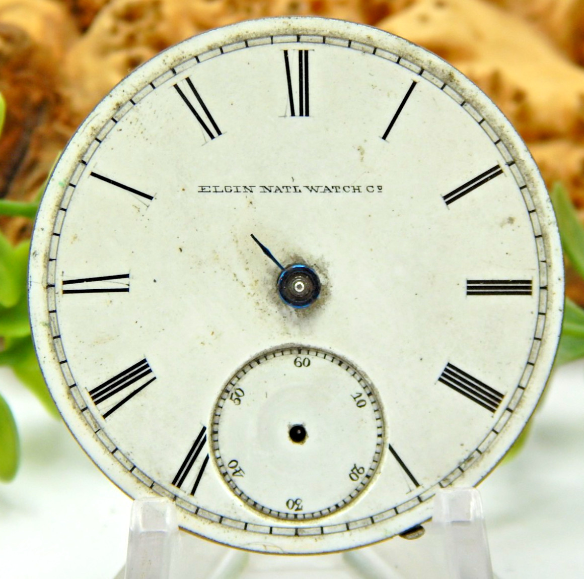 Antique Pocket watch movement Elgin Grade 10 m3 18S 11 Jewel Hunting @ 1886