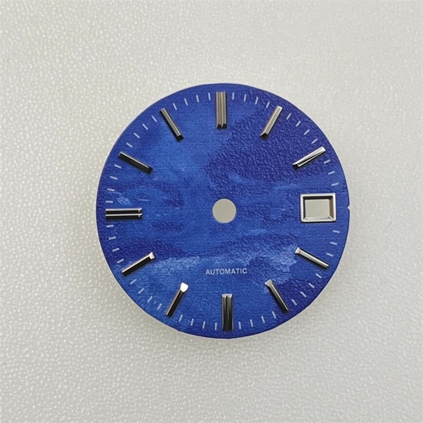 NH35 Dial 28.5mm White Blue Black GS Dial for NH35 Movement Watch Accessories