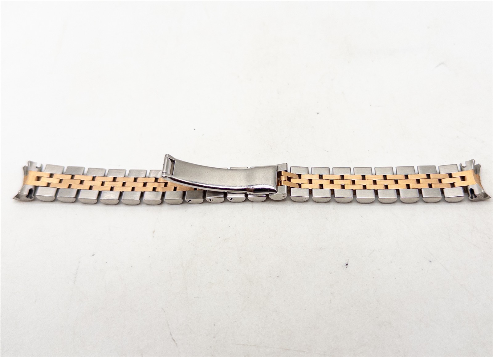 FACTORY ROLEX HIDDEN CLASP 18k ROSE GOLD SS Ladies DATEJUST Watch Bracelet