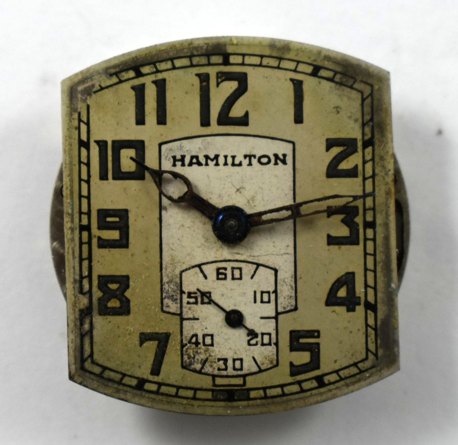 Vintage Hamilton Manual Wind 17J 987 Wrist Watch Movement lot.we