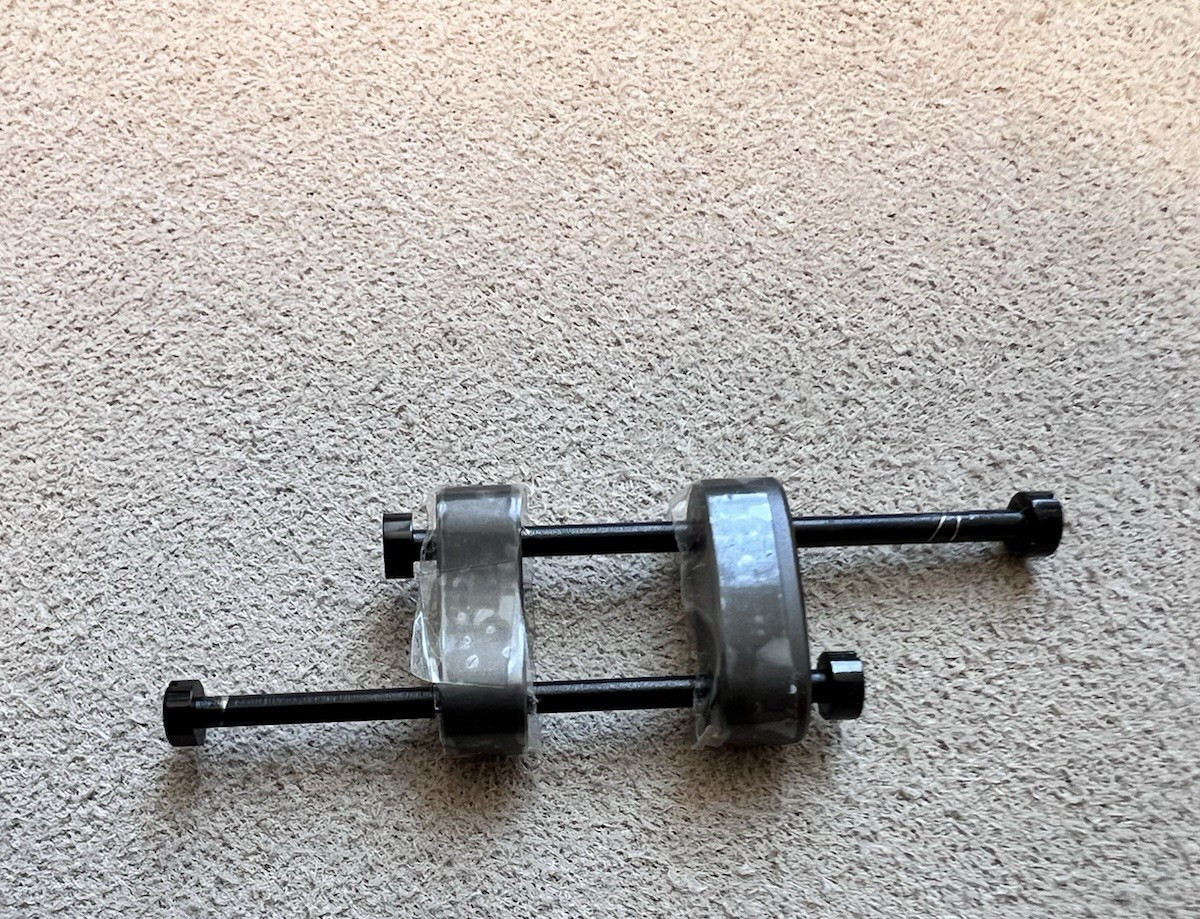 BELL & ROSS BR-01 TITANIUM LUG BARS & SCREWS KIT TOOLS ASSEMBLY SWISS MADE NEW