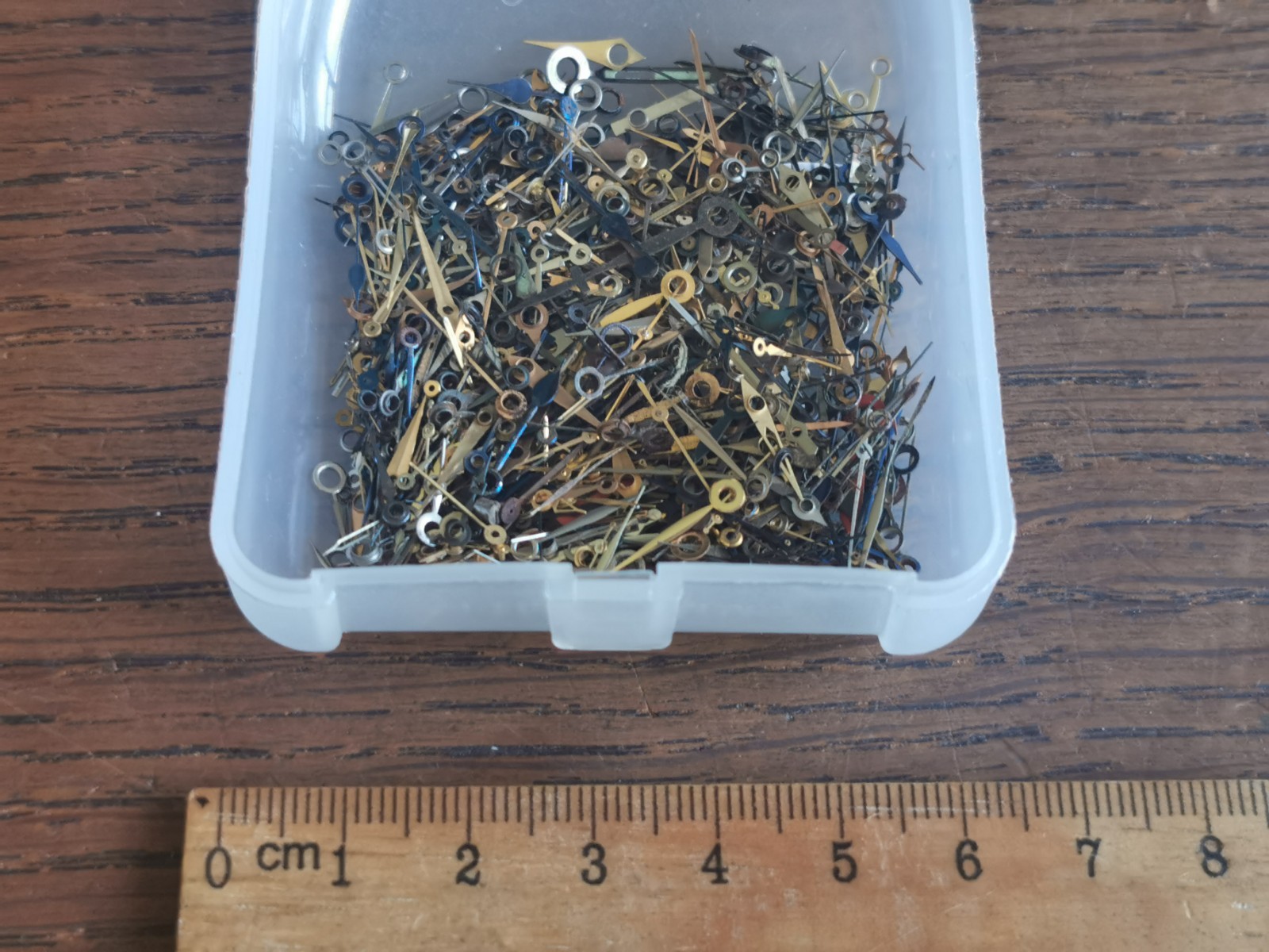 Watch / Pocket Watch Hands, Gilt / Blue, Used, Mixed Lot, Watchmaker #T314