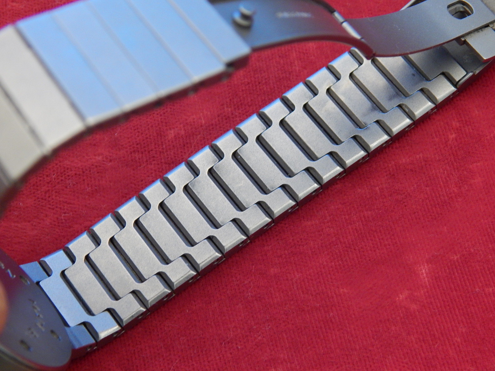 IWC PORSCHE DESIGN SPORTIVO 3742 TITANIUM STRAP BAND BRACELET UPDATEd LINK 19MM