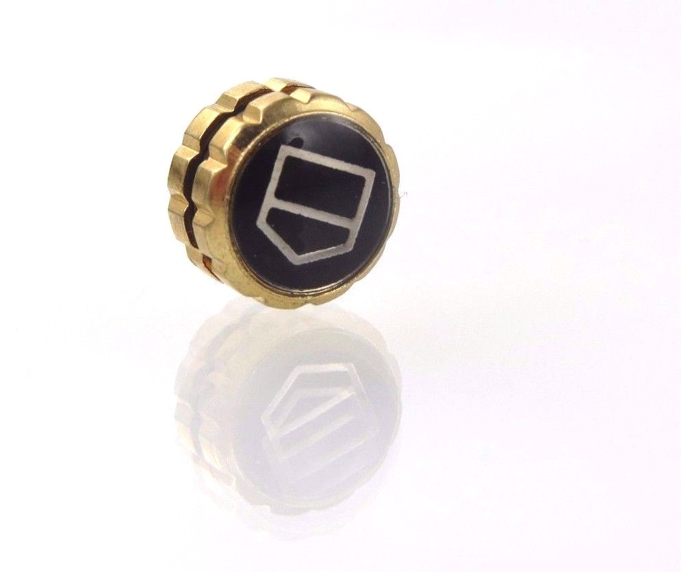 7.5 MM Yellow and Black Dustproof Watch Crown For Tag Heuer