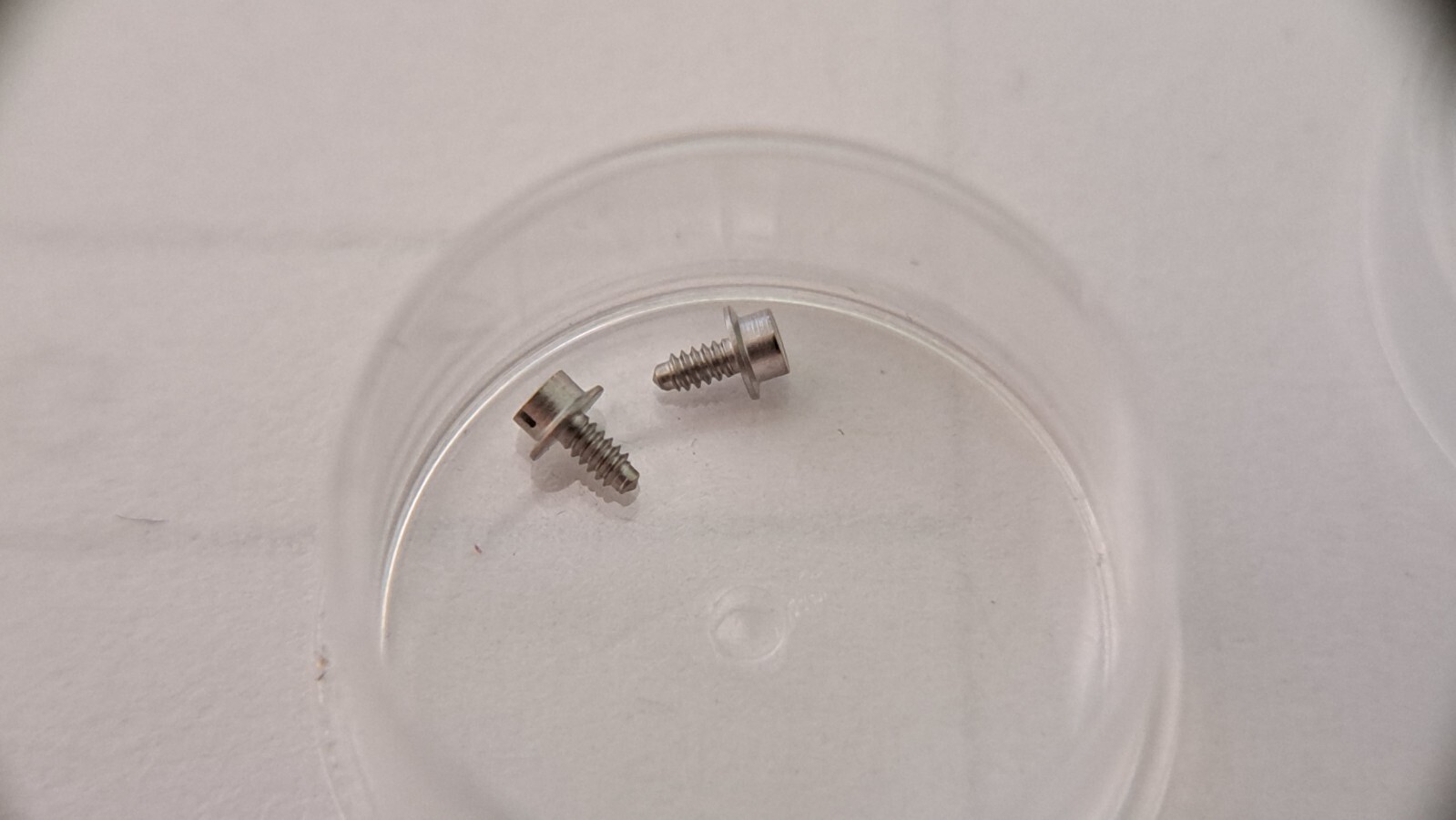 ETA 2824 2 Screws x 2. see photos for watch repair/parts