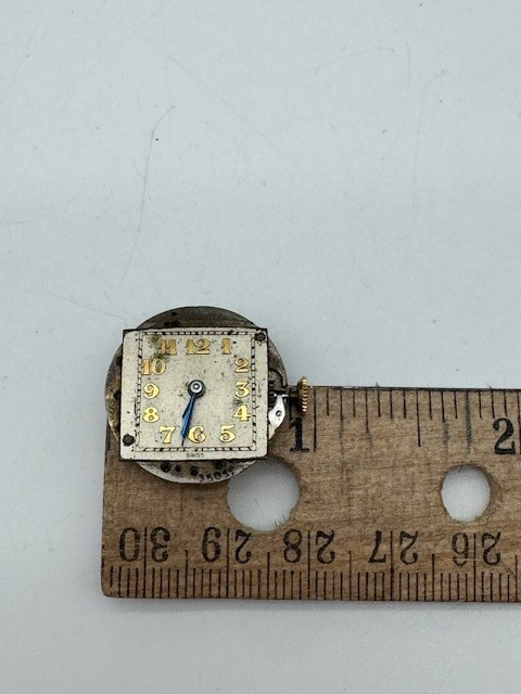 Vintage Benrus 15 Jewels 32207 Watch Movement WORKS