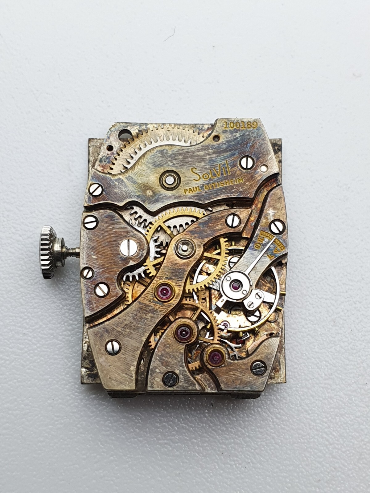 Solvil Paul Ditisheim Movement – Parts