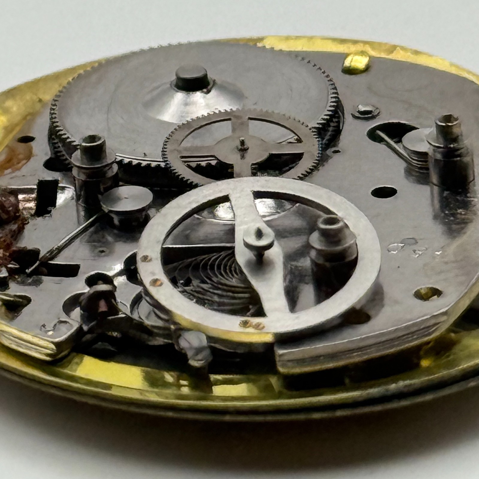 Timex 450 Watch Movement 1976 Dial Great Britain Vintage Parts Repair 20.7mm