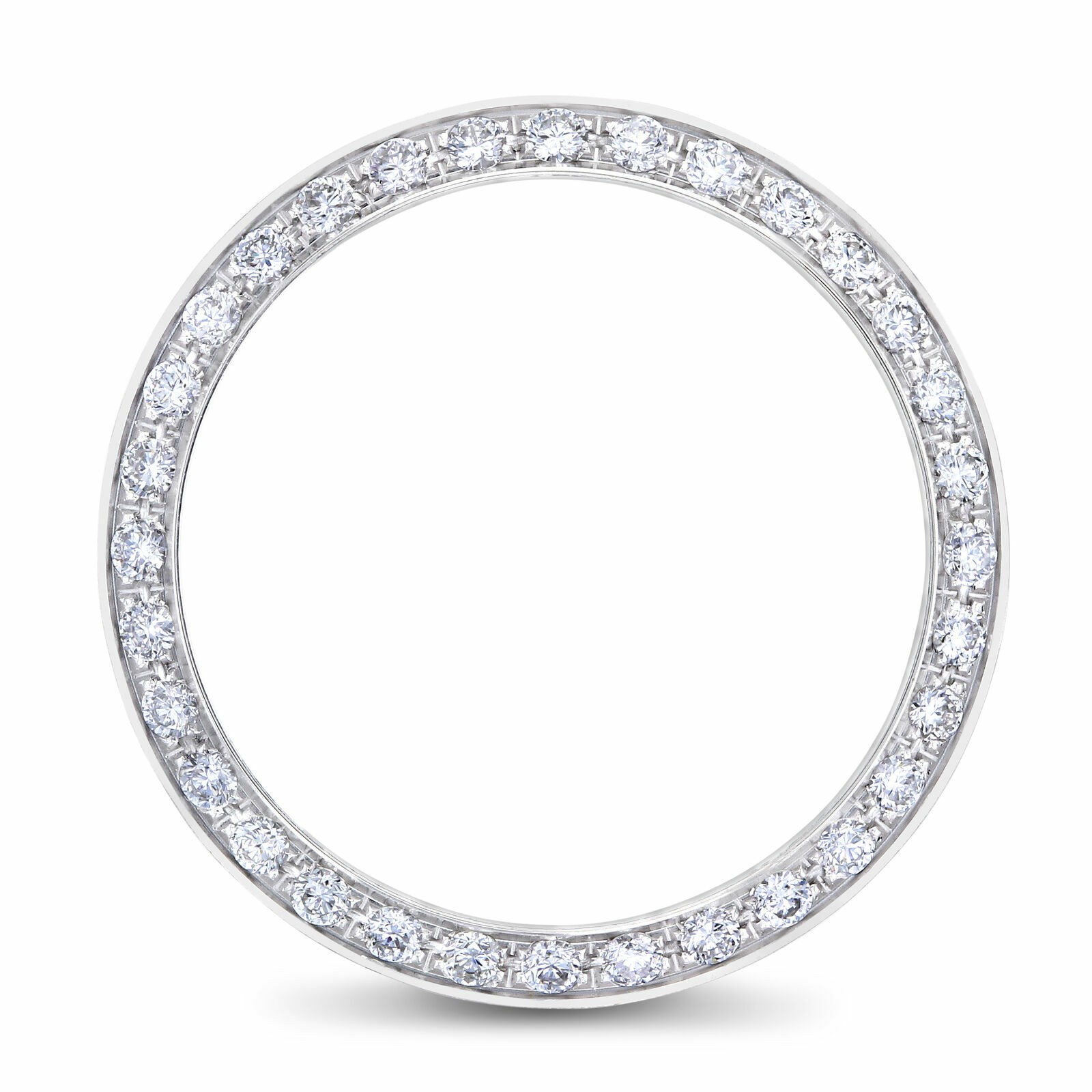 .70CT BEAD SET NATURAL DIAMOND BEZEL 18KW FOR ROLEX 26MM DATE DATEJUST WATCH