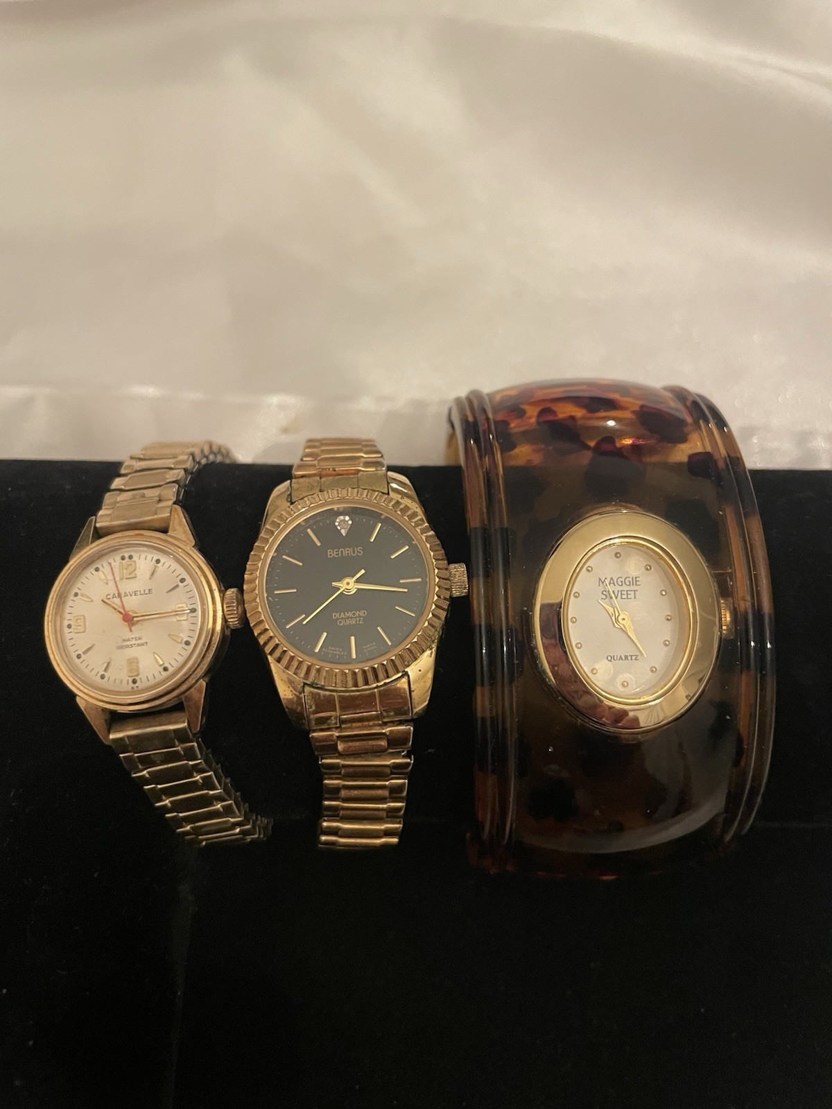 VTG WATCH LOT FOR LADIES None Working PARTS & REPAIR Elgin Caravelle Benrus MORE
