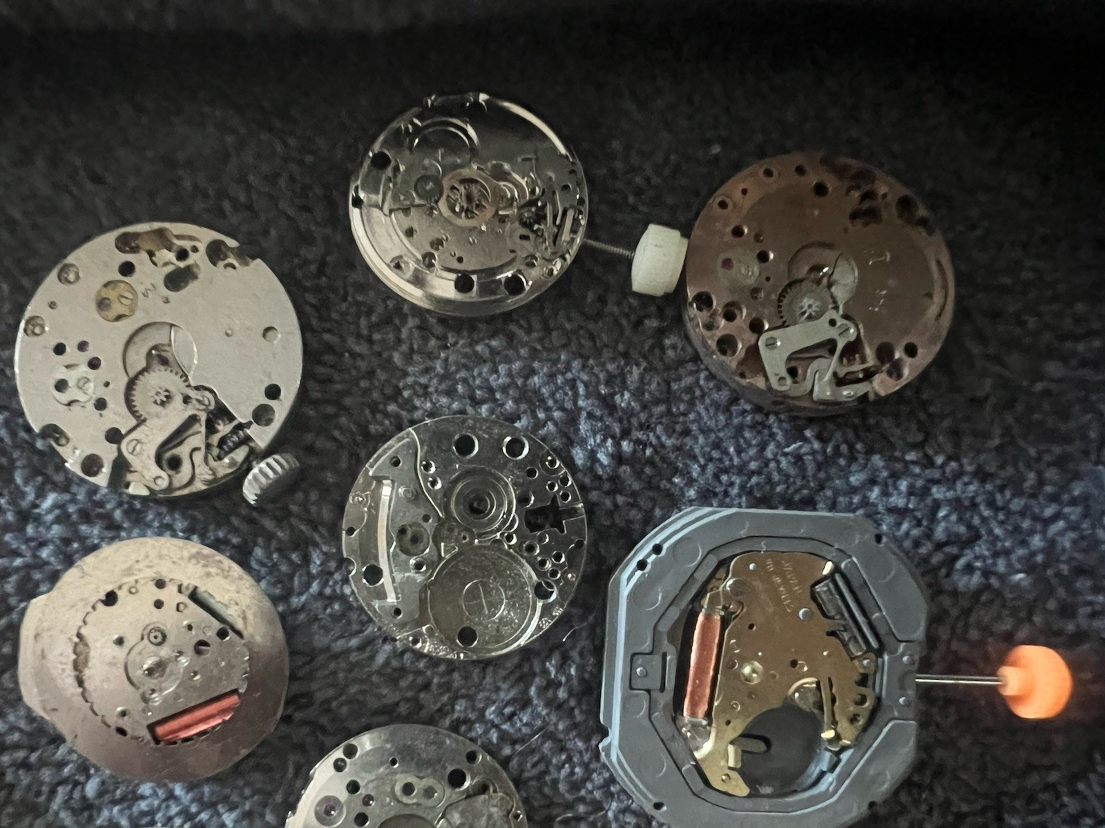 Citizen Seiko Swiss Eta Ladies Watch Movement Parts To Repair 66pcs