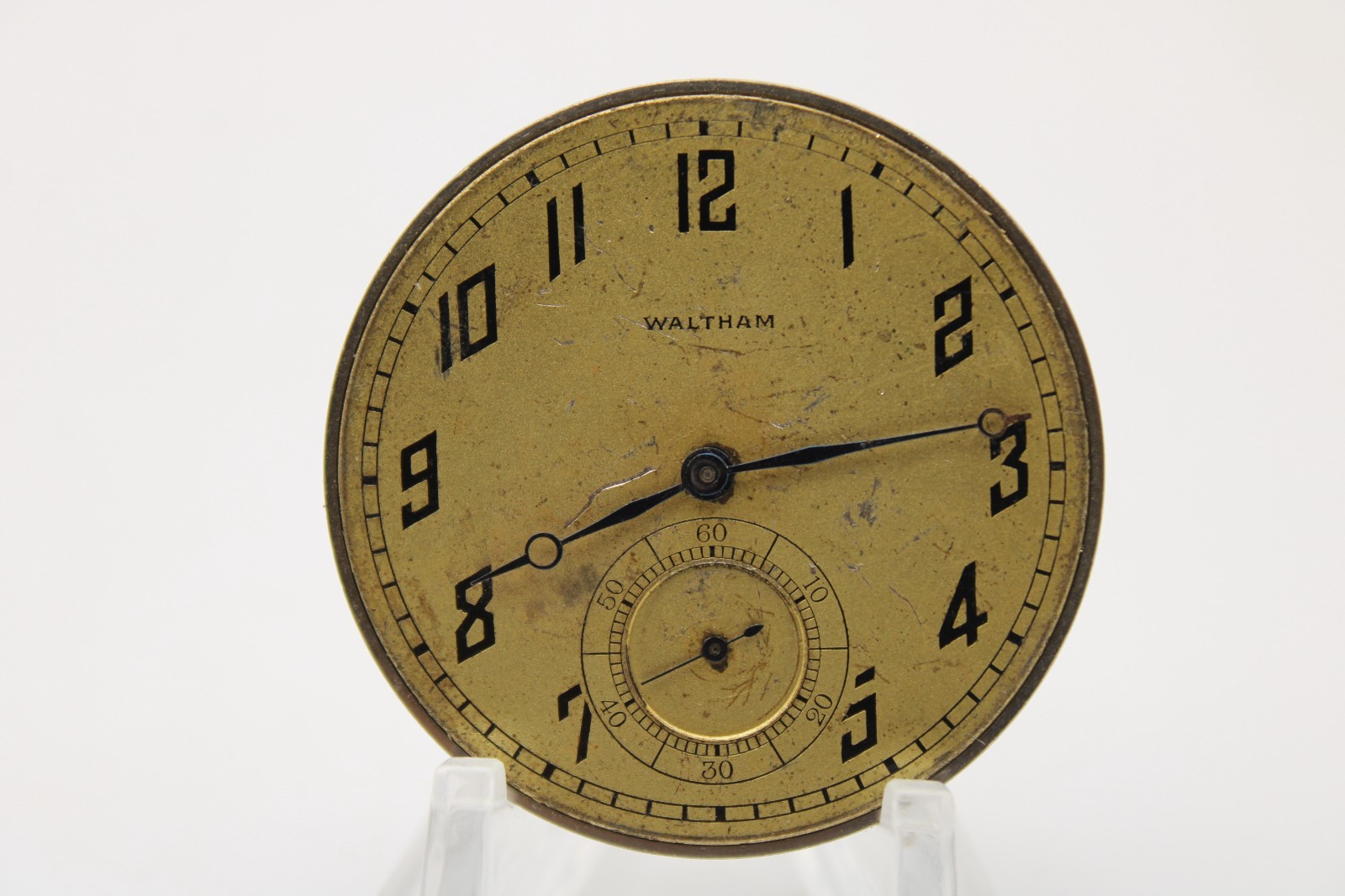 1917 WALTHAM POCKET WATCH MOVEMENT 21740250 GRADE: 1425 14s 17j (RT2)