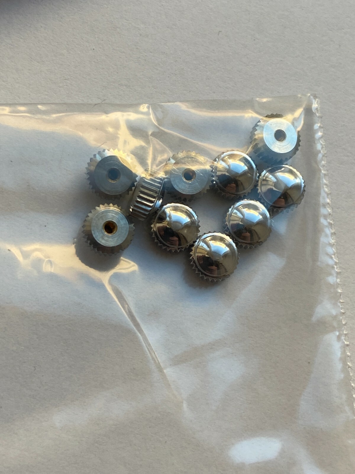NOS LOT WATCH PARTS CROWN CROWNS 10 PCS JEWELS VOSTOK 2603 WOSTOK NEW OLD STOCK