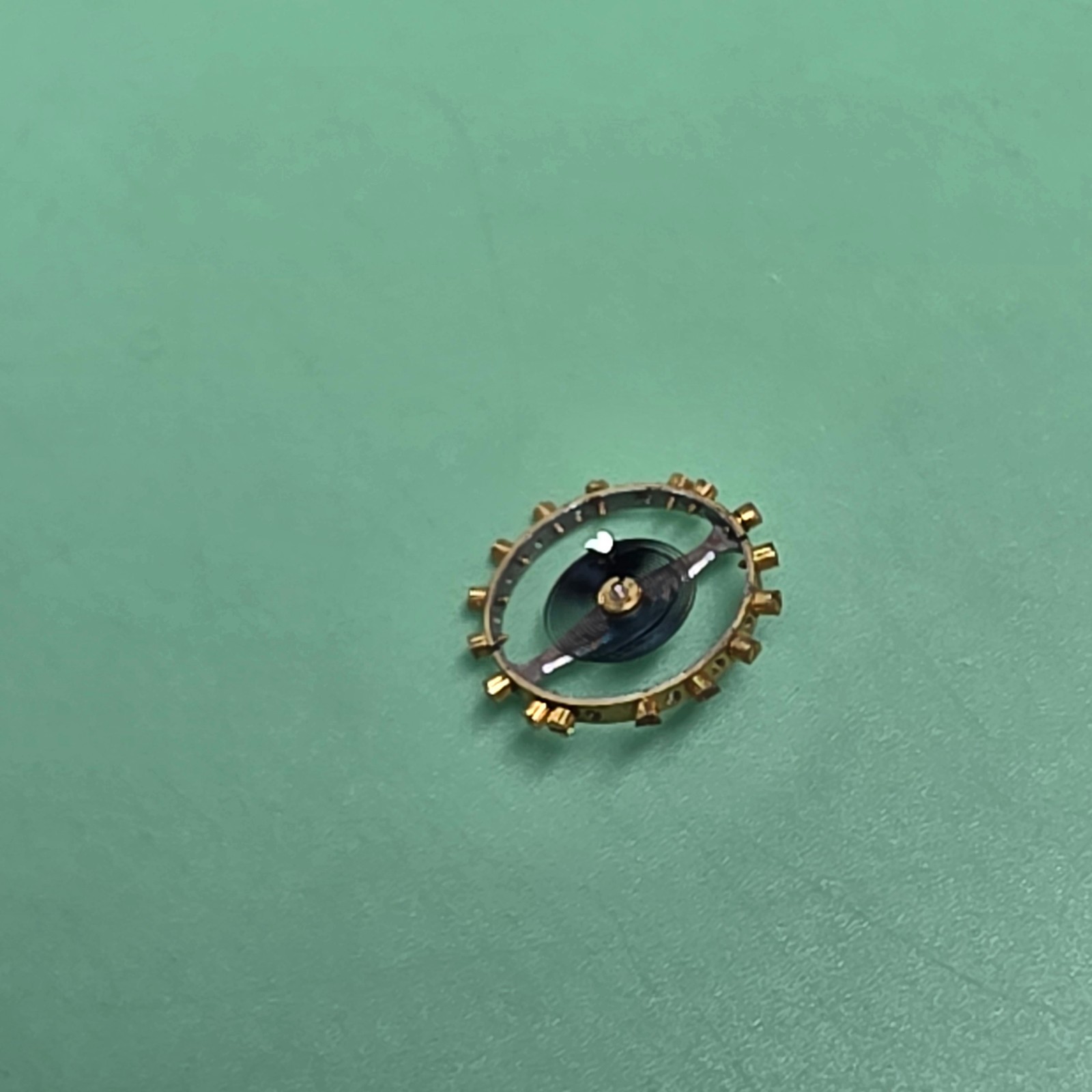 Balance Wheel Elgin 3/0s Grade 463 Model 3 Original Watch Part W/117