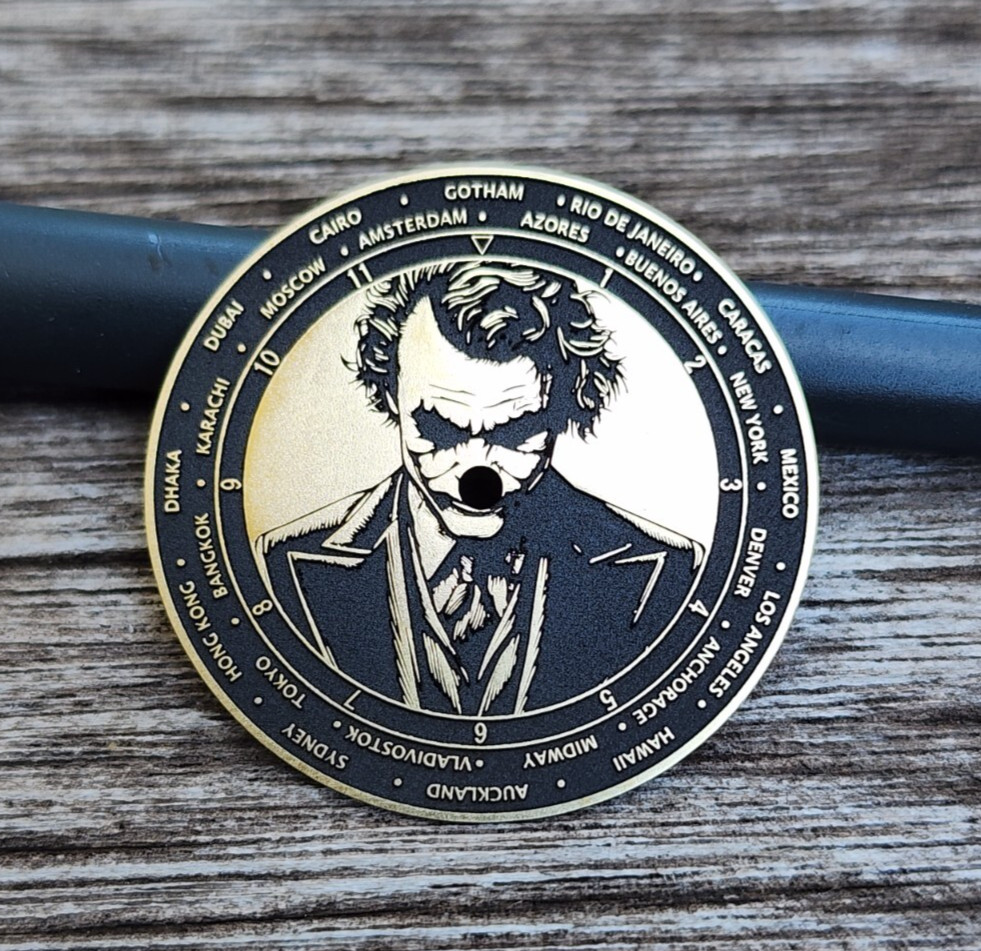 Custom-Made Laser Engraved Watch Dial | JOKER – Order any designsize