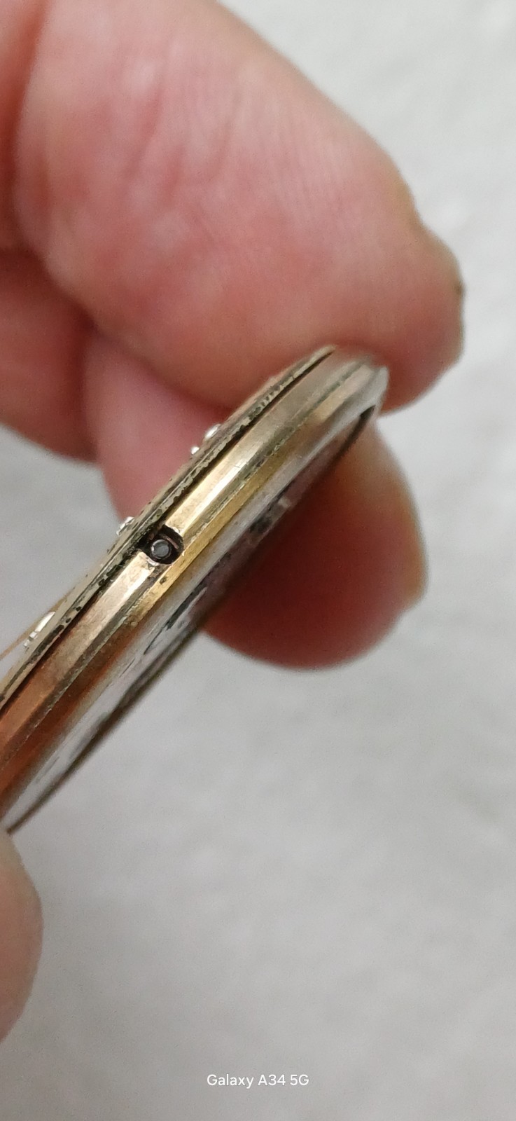 Verbena Working Manual Winding Movement Watch 34mm