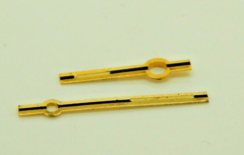 Genuine Caravelle 11OBAC GSQ 24 TRIT BLK FIL Set of Hands Watch Part 63-64 NOS