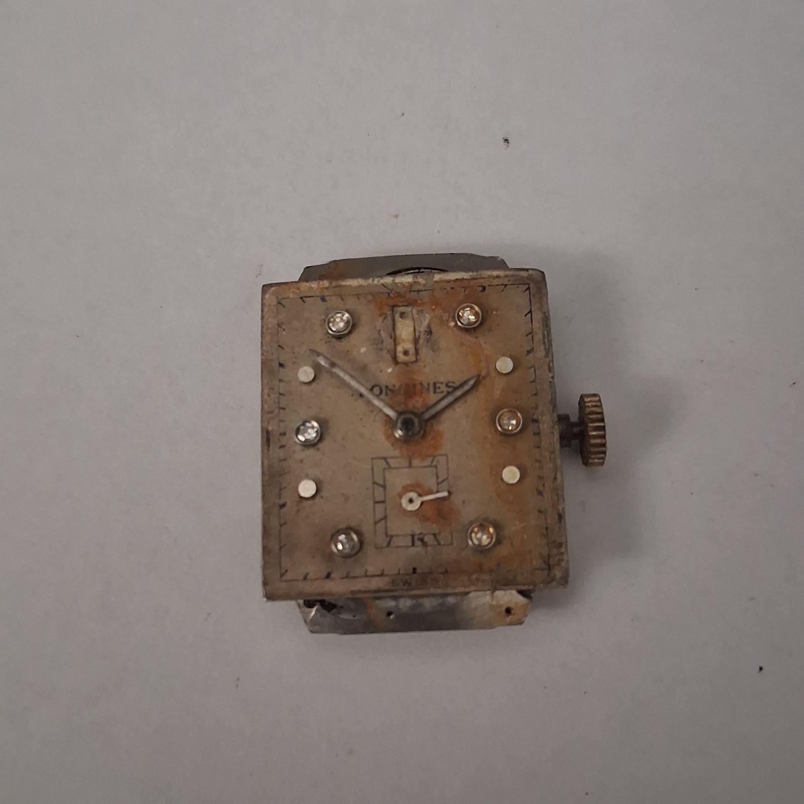 Longines 9L Manual Wind 17 Jewel Parts Movement Dial And Hands – Good Balance