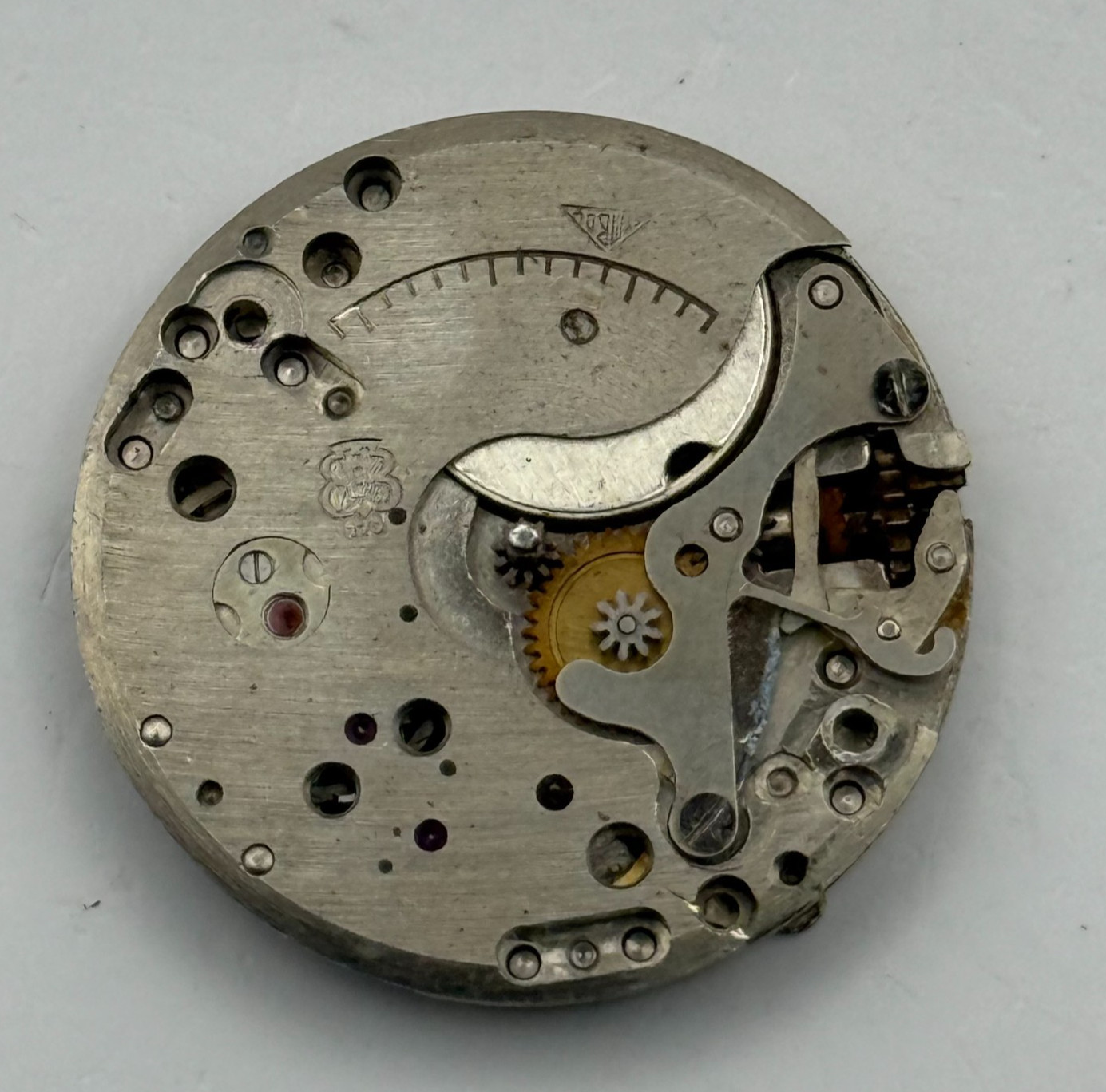 Peseux 170 Watch Movement 15 Jewels Swiss Manual Wind Parts Repair 23.3mm