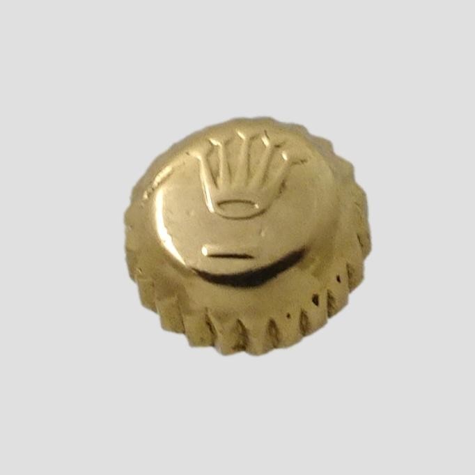 18K Yellow Gold GMT Master Rolex 5.3mm Watch Crown Part 16753
