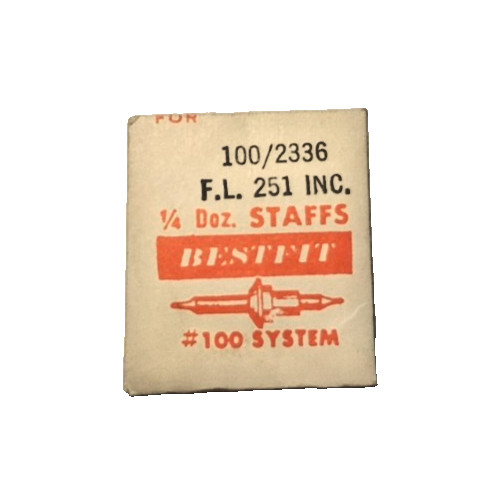 Favre Leuba 250 251 253 255 259 263 269 Balance INCA Staff watch part #100/2336