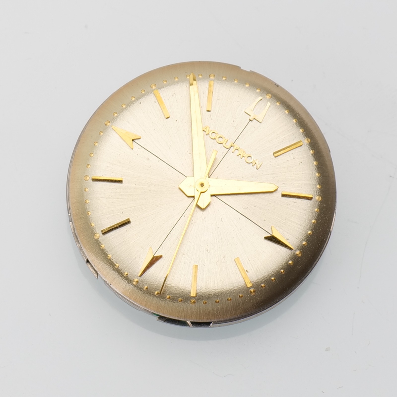 Bulova Accutron 214 Movement w/ Very Nice Dial & Hands Watchmakers Estate