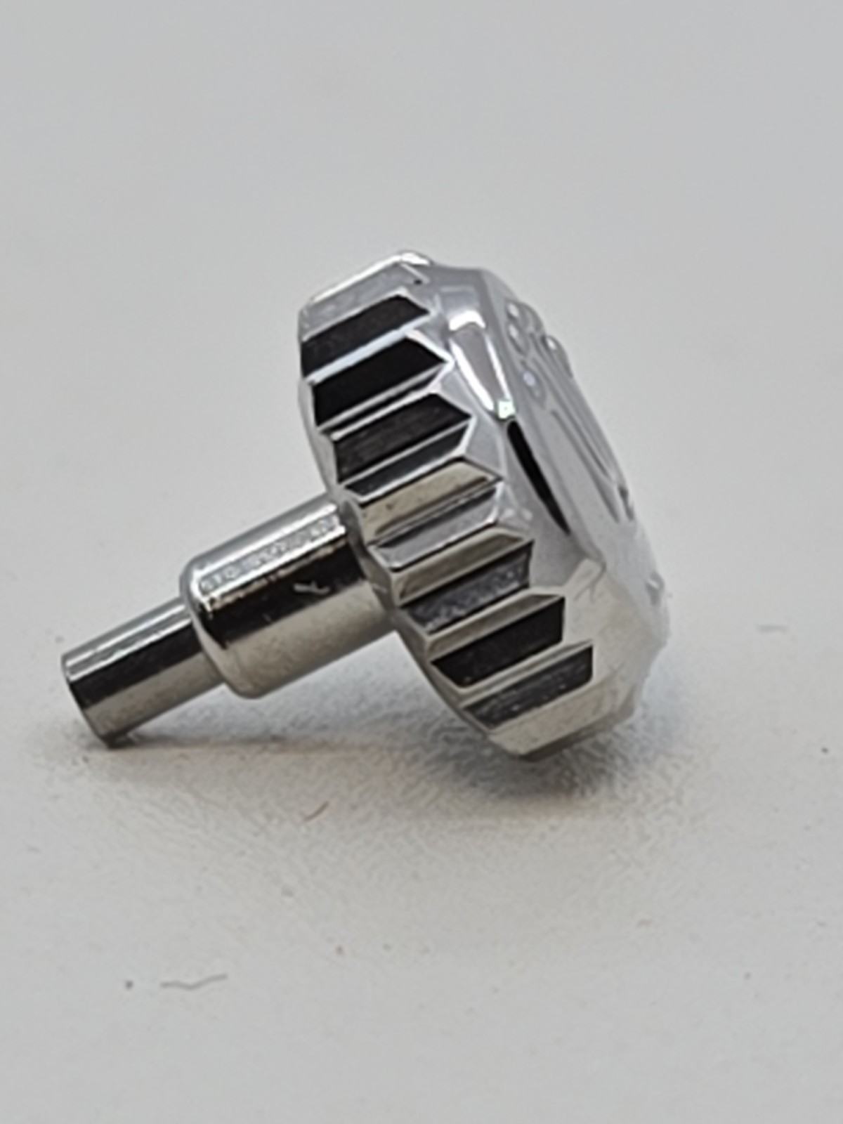Rolex Crown 6mm , 24 604 0 , Stainless Steel, New Old Stock