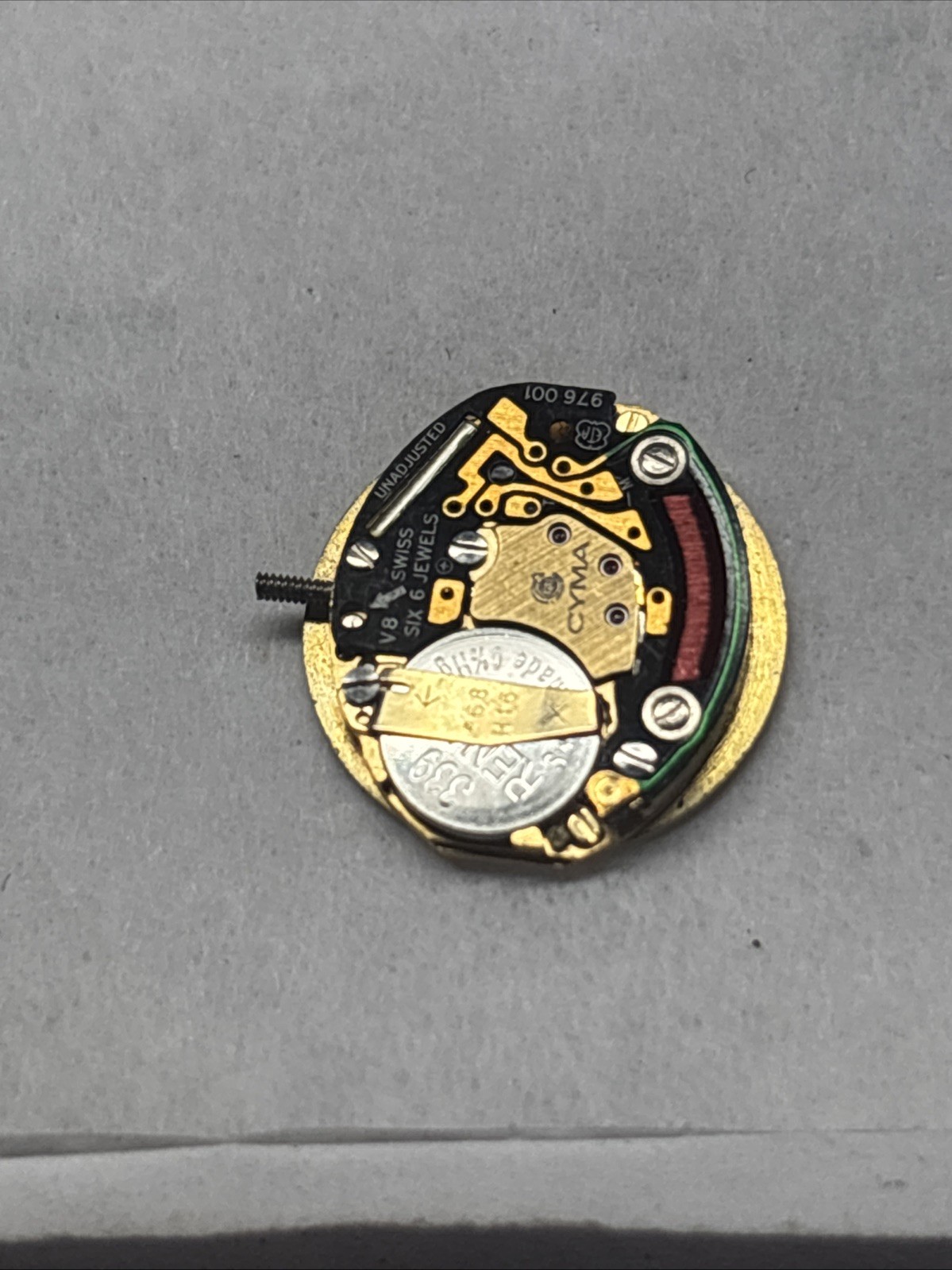 ETA 976.001 Cyma Movement Running ,