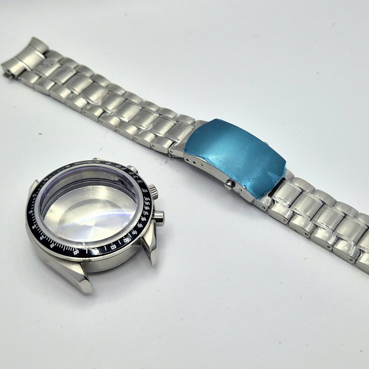 New! valjoux 7751/7753 Movement Watch Case parts with bracelet 39mm