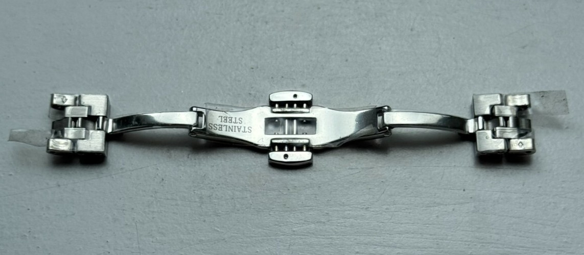 Genuine Frederique Constant Lady Deployment Deployant Clasp Steel Bracelet 12mm