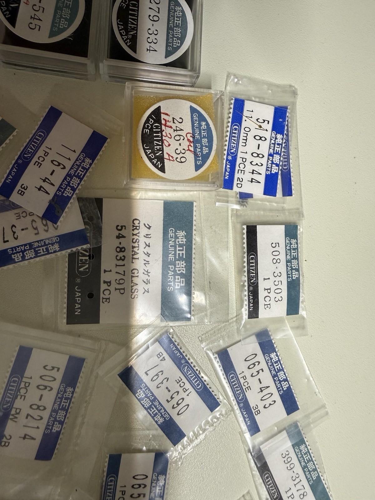 Citizen Watch Parts Variety Lot Watchmaker Replacement
