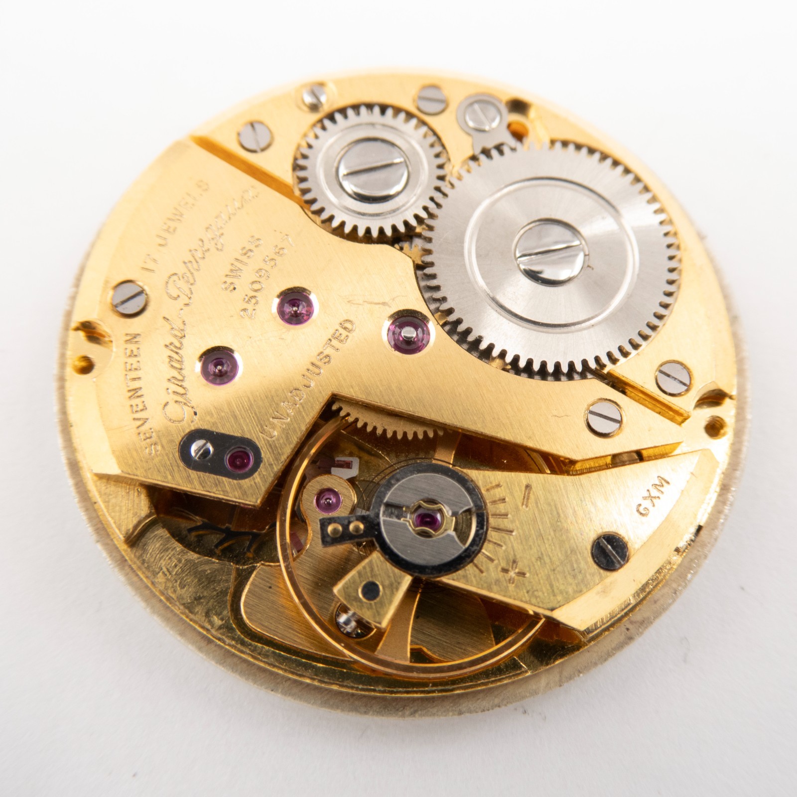 Vintage Girard-Perregaux 23.7 x 4.2 mm 17-Jewel Wristwatch Movement