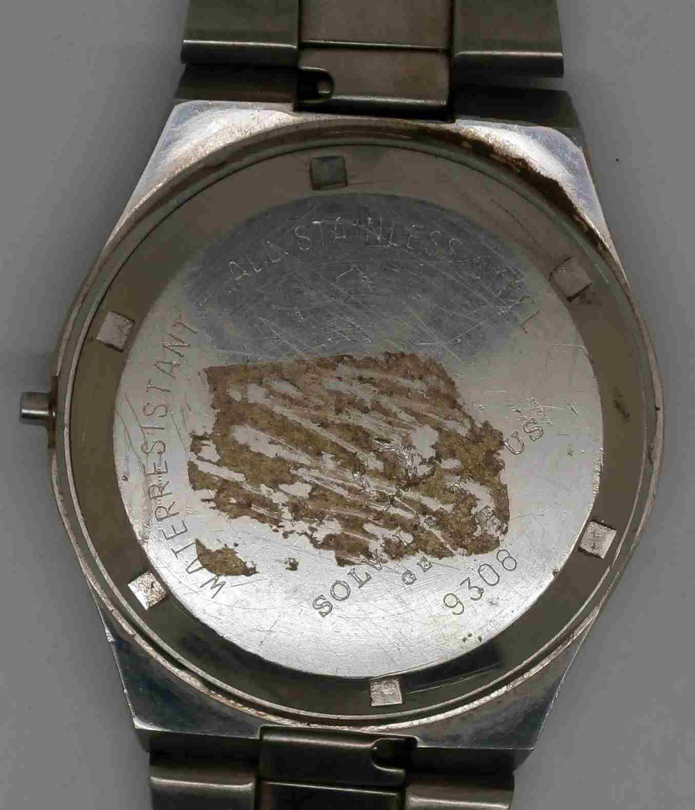 Vintage TITUS Tuning Fork Steel Wristwatch. Ref: 9308. Cal: 9162. For Repairs