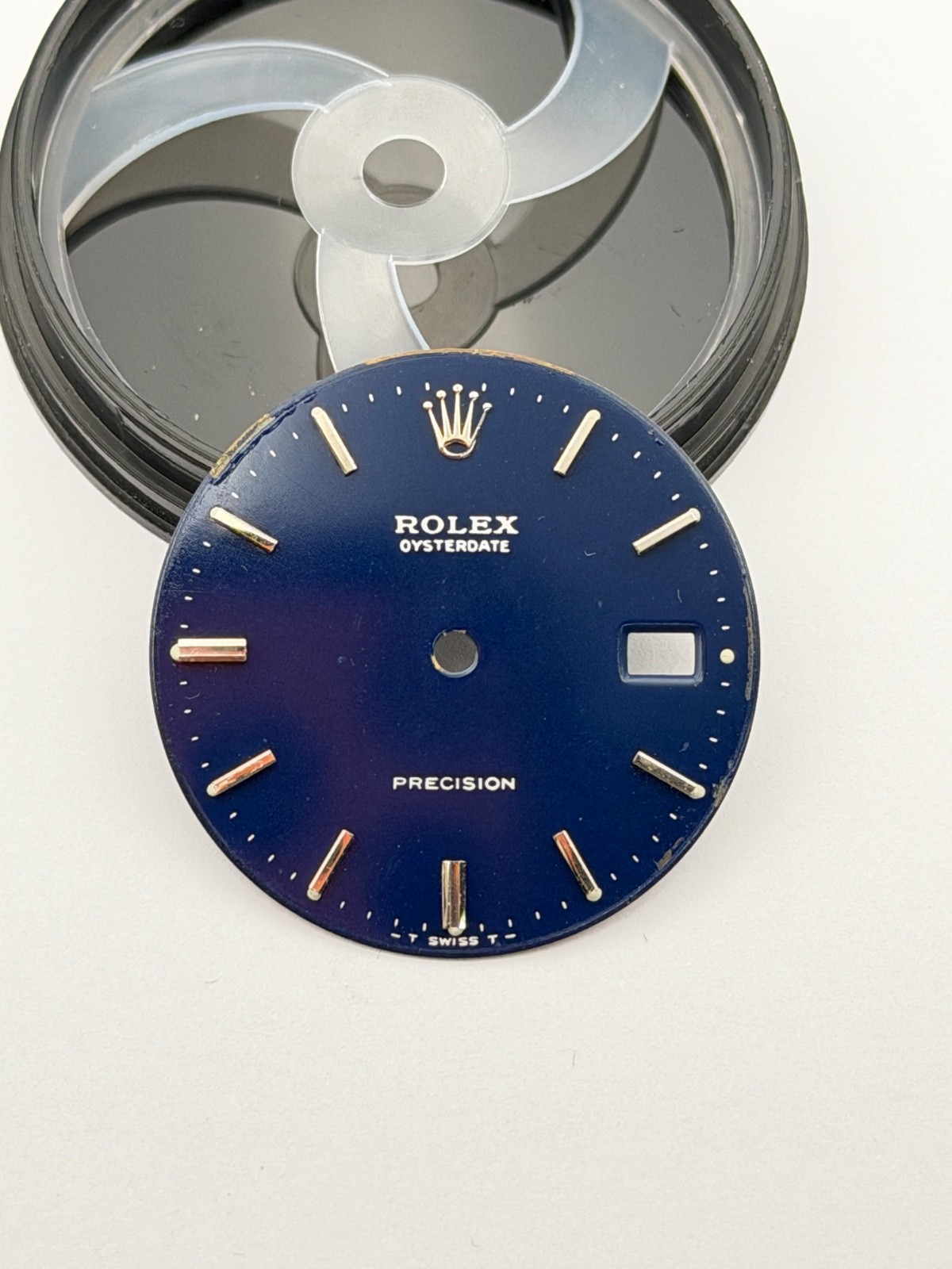 rolex 6694 blue dial precision dial oyster date