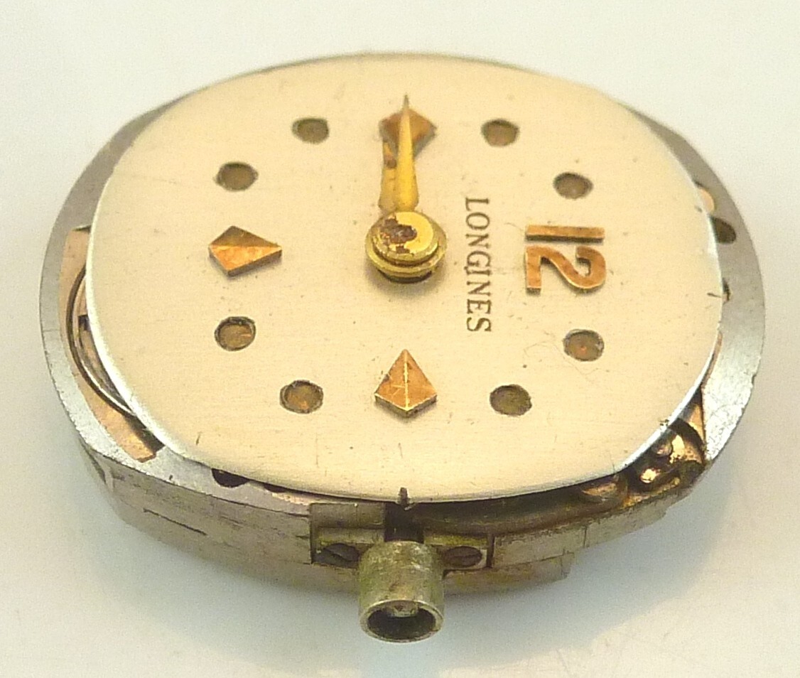 Vintage Longines 14.16 LDS Wristwatch Movement – Parts / Repair Good Balance