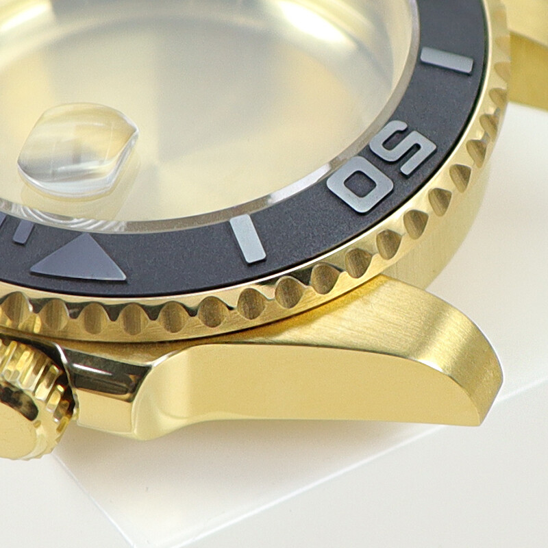 40mm Watch Case Sapphire Glass For Seiko nh35 Eta2824 8215 28.5mm Dial YACHT