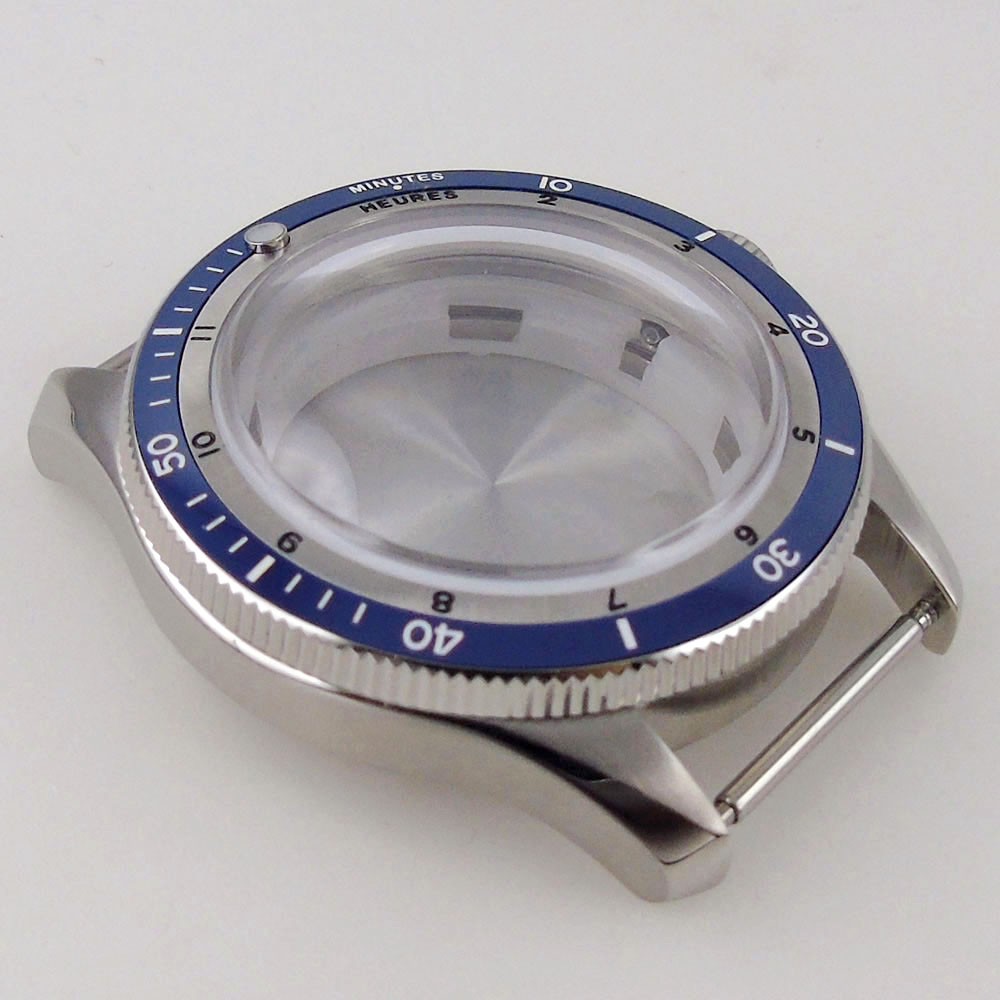 40mm 20ATM Waterproof Dive Watch Case Fit NH35 NH36 ETA2824 PT5000 SW200 Dial