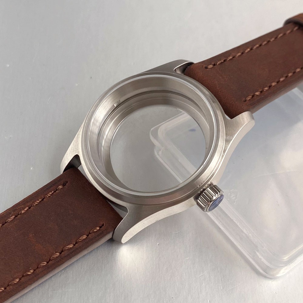 36mm/39mm Pilot Watch Case with Watchband Fit NH34 NH35 NH36 PT5000 Miyota8215