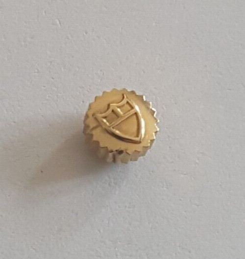Tudor 4.0mm Gold Plated Crown