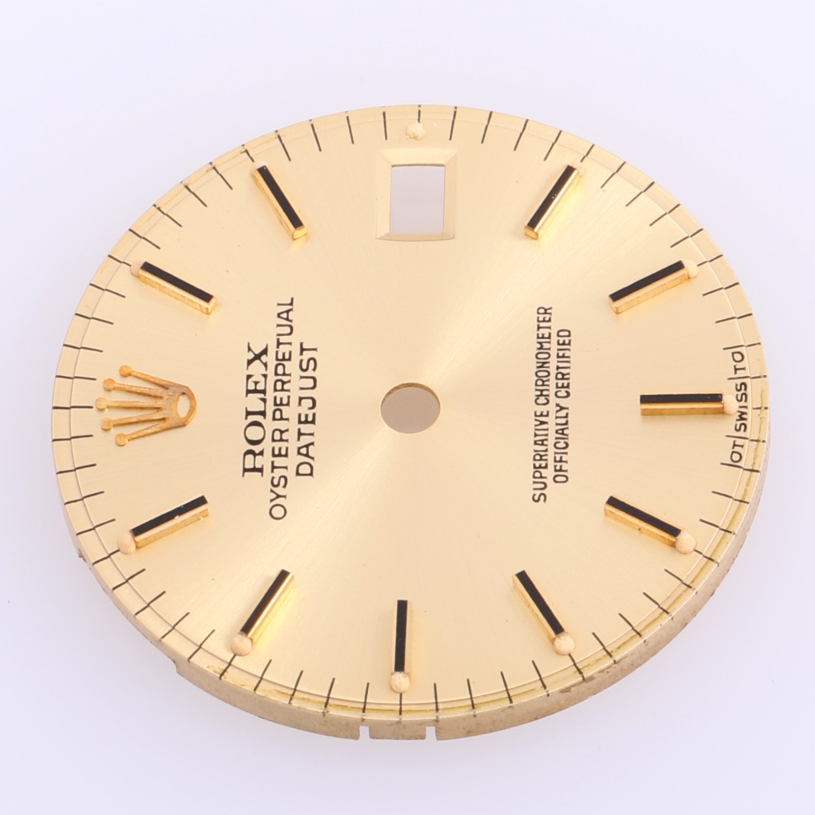 Rolex Lady Datejust 26mm Champagne Stick Dial TSwissT 6917 69173 69178 #J52