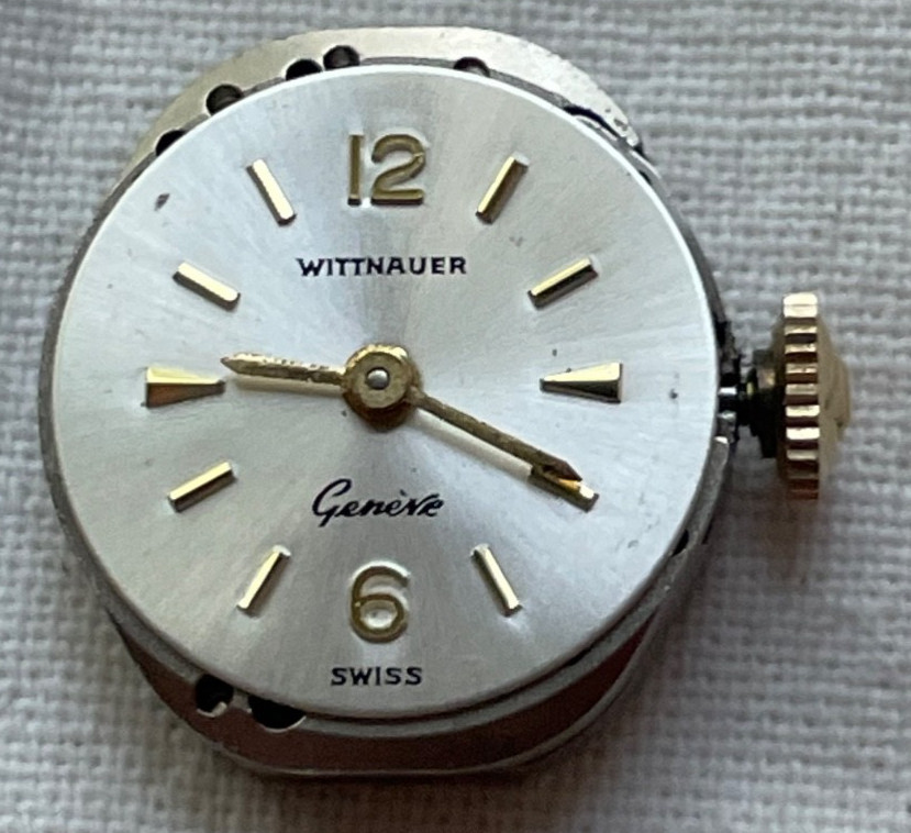 Wittnauer 6N7G5 – movement for ladies watch RUNS, lot2507