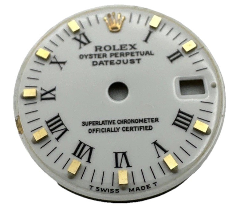 Genuine Rolex 26mm Ladies Datejust 6917 Cal. 2030/2035 White Roman Dial