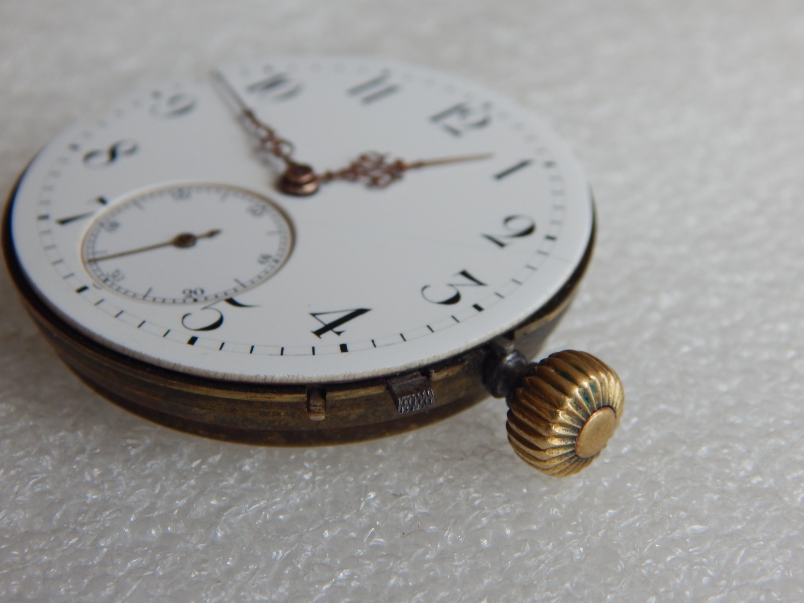 Pocket Watch Union Bell Glashütte Dürrstein Movement with Dial & Hands