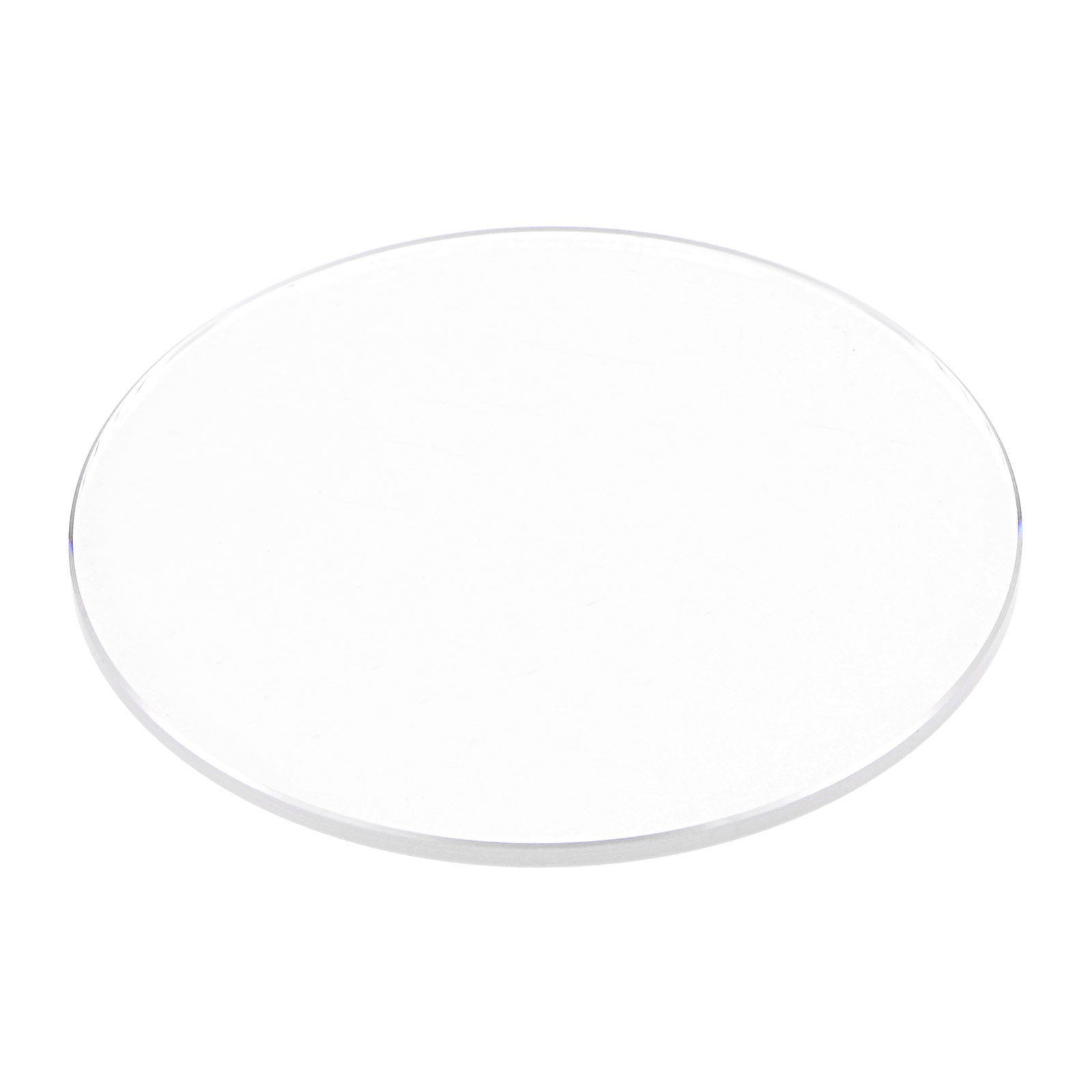 Watch Crystal Glass Lens 39mm Dia 1.5mm Thick Flat Round Sapphire Replacement