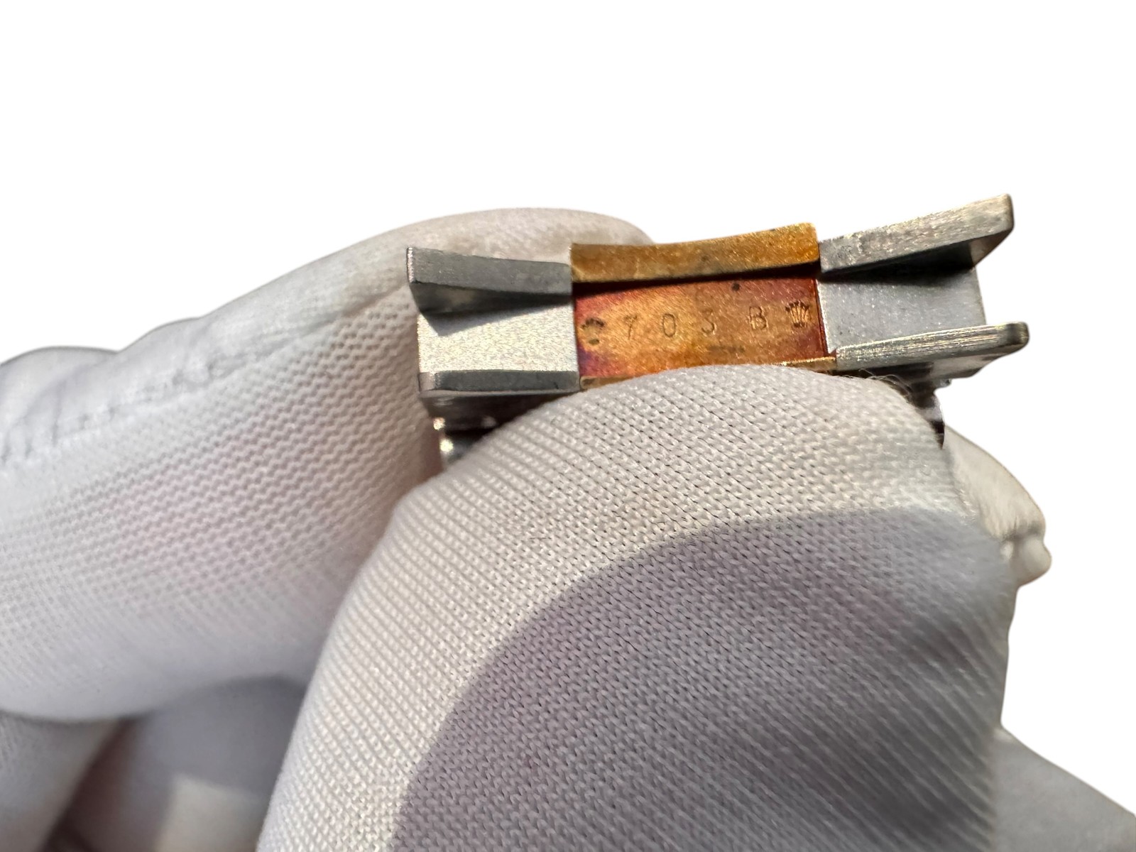 Used 18K Steel/Gold Oyster Bracelet for Rolex (code 78393A X5) STeel Gold